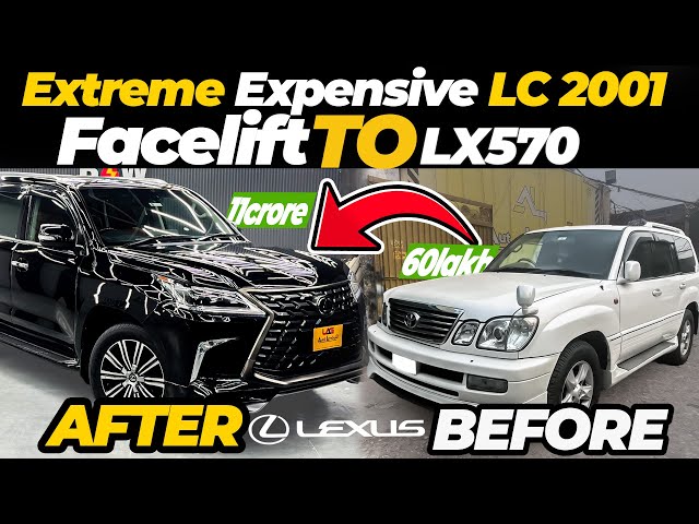 First LX570 In Pakistan | Cygnas 2001 To LX570 Facelifted At Autolevels