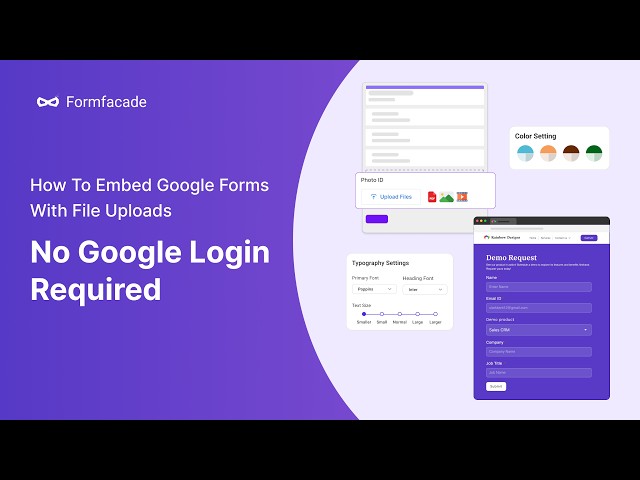 How to Embed Google Forms with File Uploads (No Google Login Required)