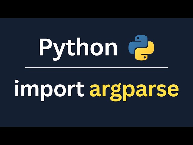 15. How to Use argparse in Python | Python Hands-on Exercises