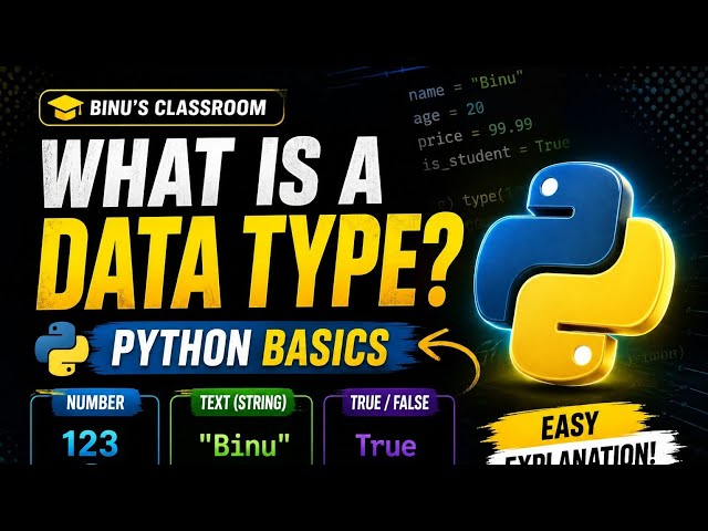 Python Data Types Explained in TAMIL 