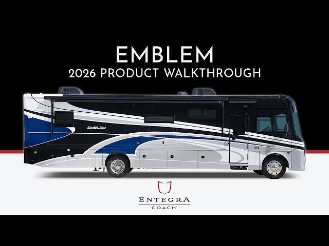 2026 Emblem Gas Class A Motorhome - Full Product Walkthrough - Entegra Coach