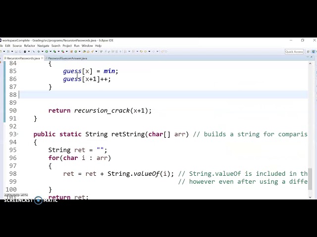 StackOverFlow with Recursion