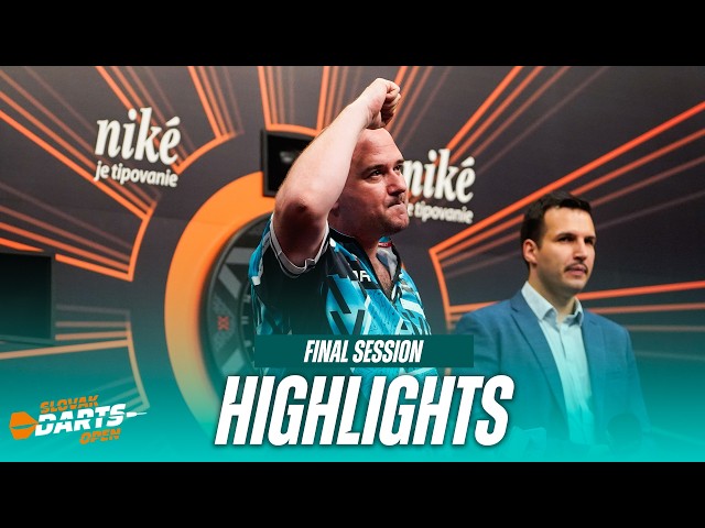 ANOTHER TITLE! 🏆 | 2026 Slovak Darts Open | Day Three Final Session Highlights