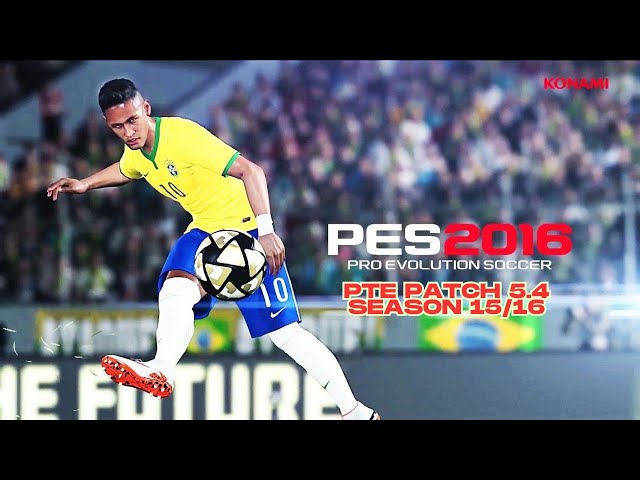 Pro Evolution Soccer 2016 PC Gameplay -- PTE PATCH 5.4 SEASON 15/16