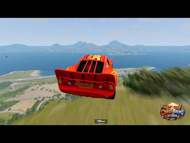 🚀 1660+ MPH INSANE Speed Challenge! Which Car Survives the Ultimate Jump? 💥 | BeamNG.drive
