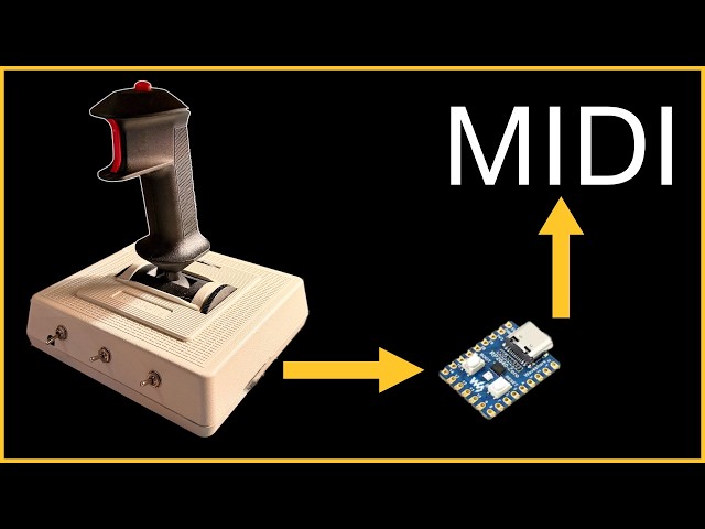 Turn a Thrift Store Joystick Into a Performance MIDI Controller