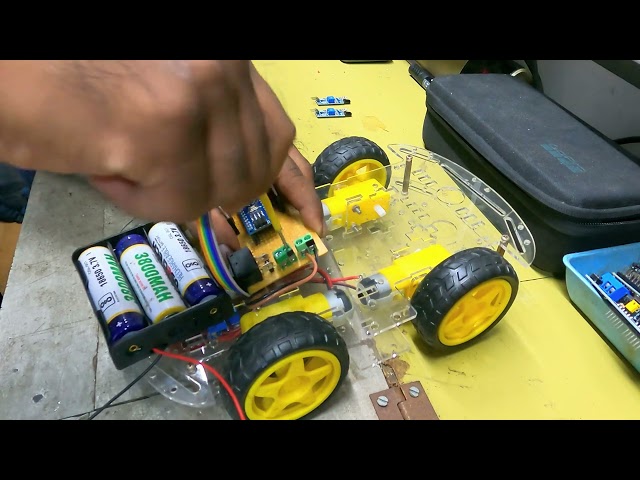 Human Following Robot Assembling