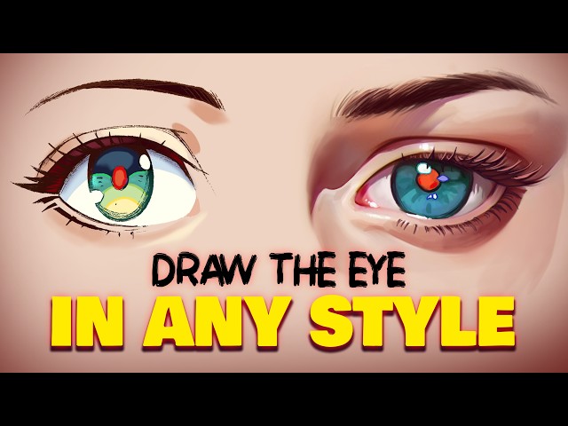 My secret to drawing EYES 👁️ (easy)