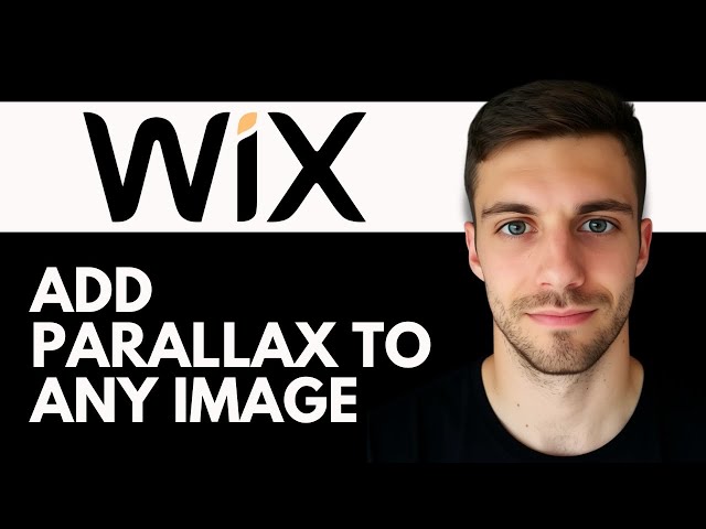How to Add Parallax to Any Image in Wix Editor 2026 (Visual Effect Tutorial)