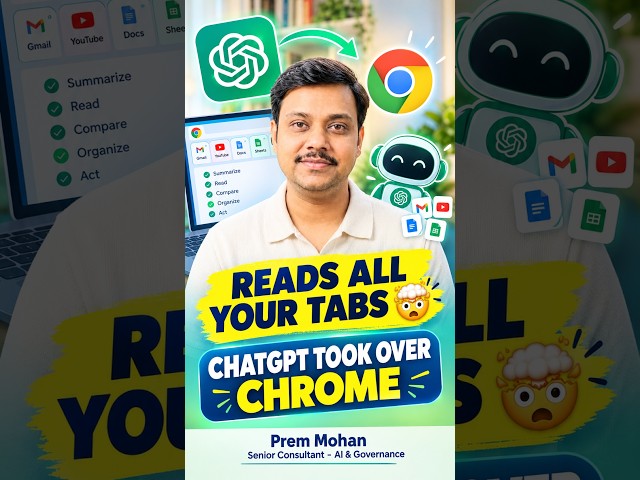 ChatGPT Can Now Read ALL Your Chrome Tabs (Game Changer)