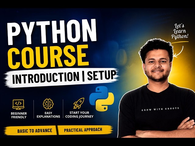 Python Course #1 | What is Python? Future, Uses & VS Code Setup | Python for Beginners
