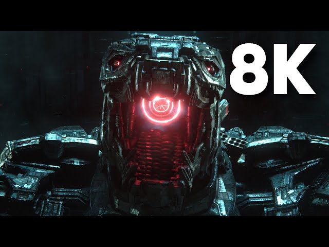 Mechagodzilla Kills Skullcrawler | Godzilla vs. Kong (2021) [8K Upscale]