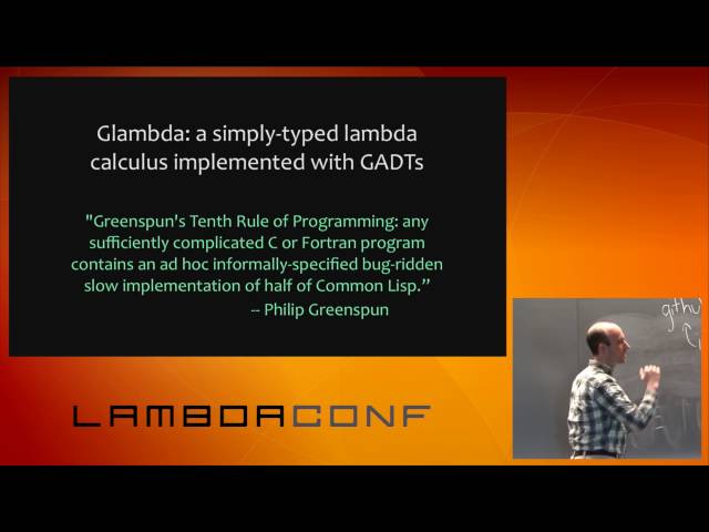 LambdaConf 2015 - A Practical Introduction to Haskell GADTs Richard Eisenberg