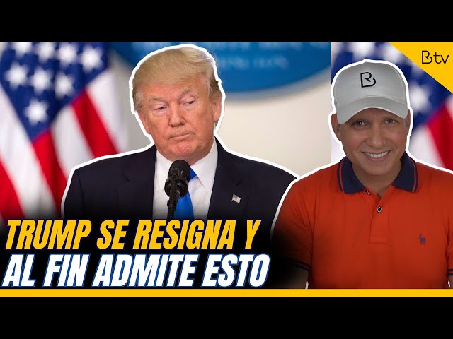 YOU'RE NOT GOING: Trump admits he can't run in 2028