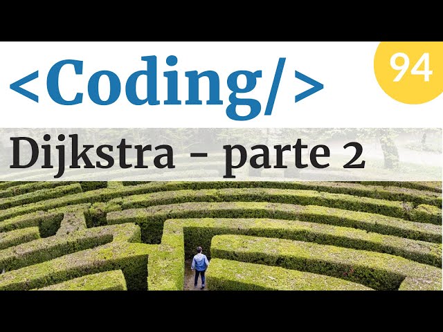 Algoritmo di Dijkstra: strutture dati in python - Coding - Video 94