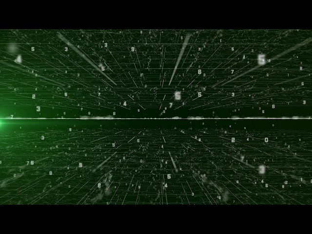 Digital binary code - Free 4k  motion background