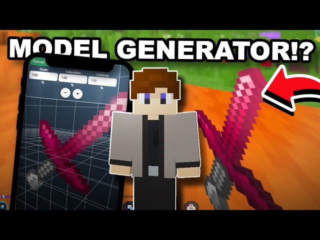 Mobile Players can make Models now! 💀- Bloxd.io Model generator