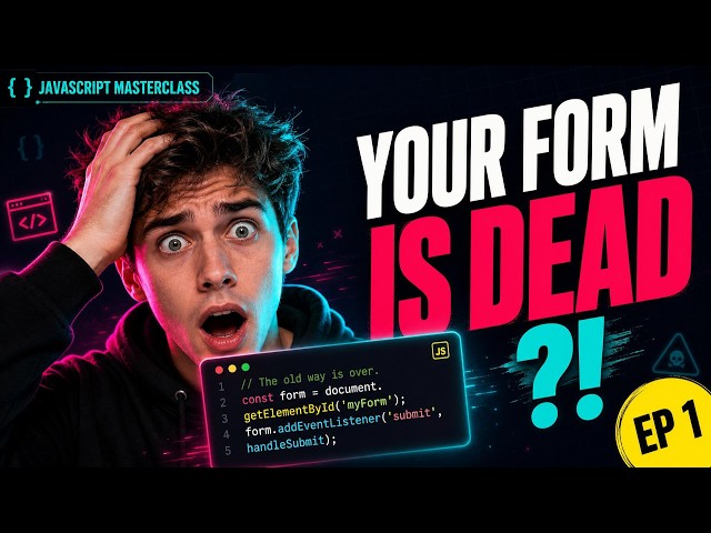 Your HTML Is DEAD Until You Learn This (JavaScript EP 1)