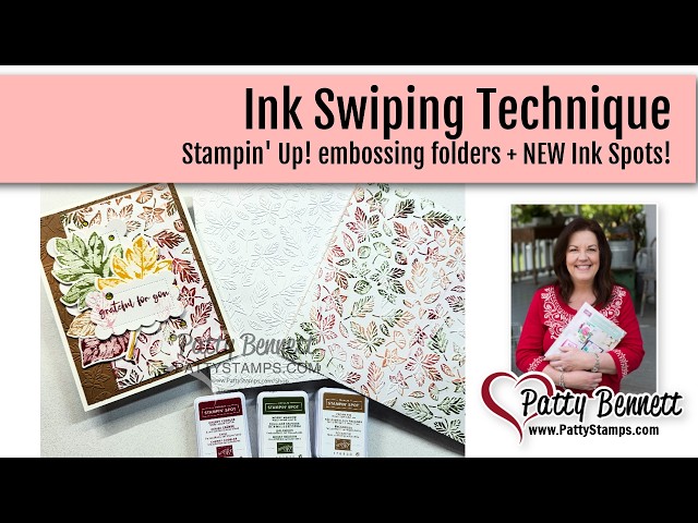 Ink Swiping technique with NEW Ink Spots!