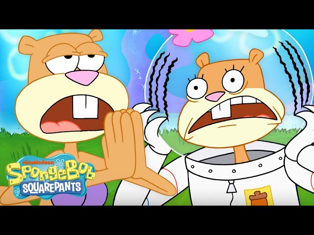 45 Minutes of Sandy's Sandiest Moments! 🐿 | SpongeBob