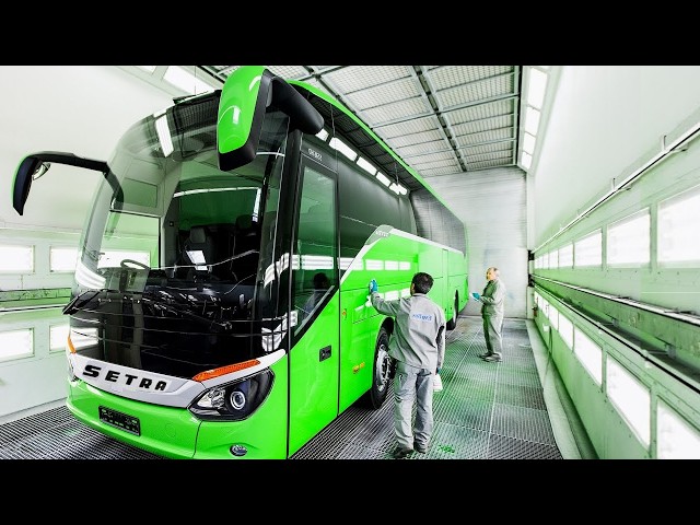 BUS Assembly🚌2026 (MAN, SETRA, Mercedes): Production plant Factory➕ Manufacturing Process