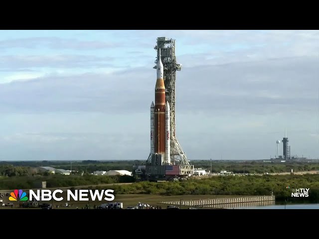 NASA inches closer to moon rocket launch