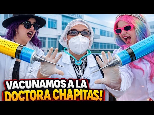 We vaccinated Dr. Chapitas! 😱