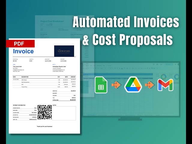 Saelis: Automated Invoice & Project Proposal System | Full Google Sheets Tutorial