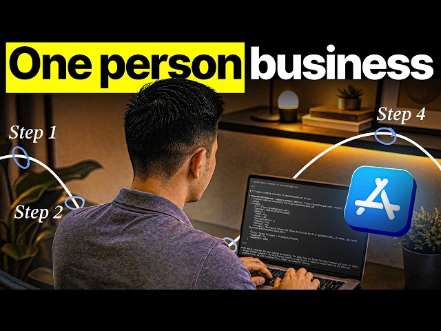 How To Build a One Person Mobile App Business in 14 minutes