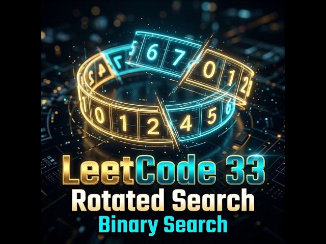 LeetCode 33: Search in Rotated Sorted Array in less than 5 minutes | Binary Search
