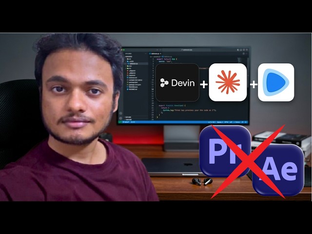 Create Motion Graphics with AI Using Claude + Devin + Remotion | Beginner Tutorial