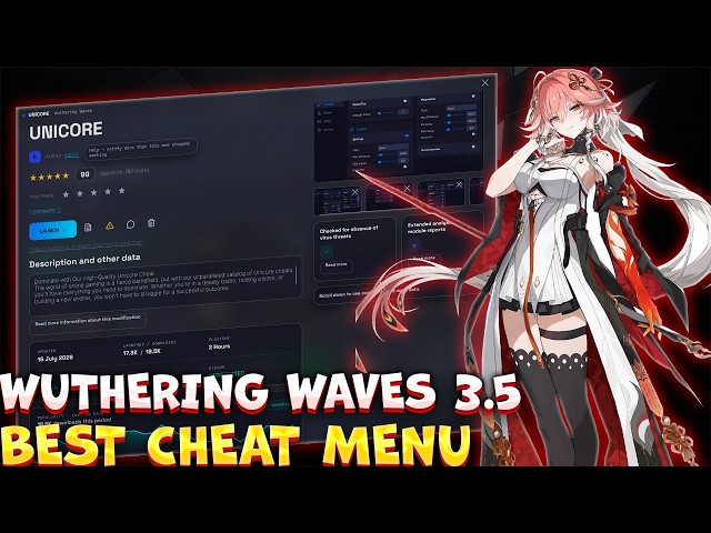 [BEST] Wuthering Waves Mod Menu 2026 | Damage Hack + Unlimited Resources (Working PC)