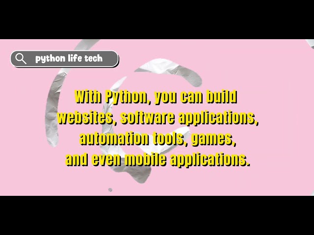 Why should we learn python  @python life tech