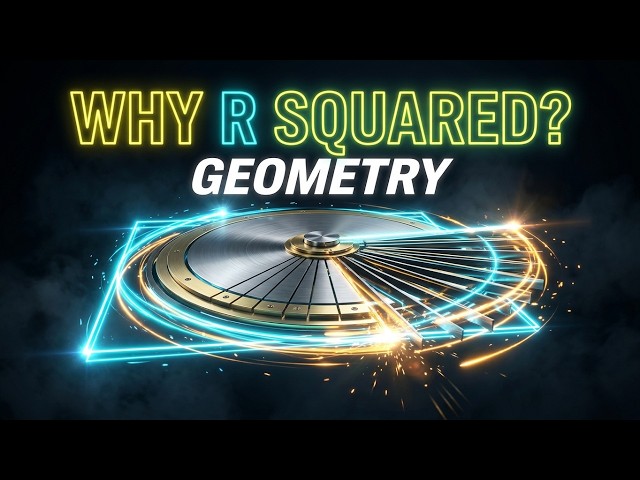 Visual Proof: Why Circle Area is Pi r Squared | Mathematics
