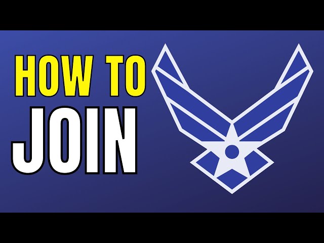 How to Join the Air Force