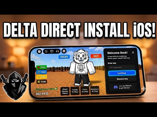 Direct Install Delta Executor Mobile FIXED NEW Update [v2.729] Roblox on iOS!