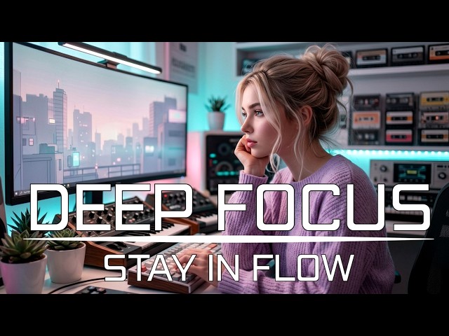 Relaxing Focus Music ☕ | Work & Study Music for Deep Concentration, Productivity & Flow