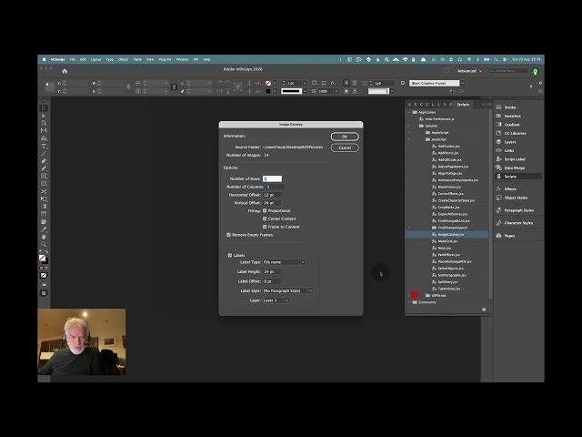Adobe InDesign: Create a Printable Image Contact Sheet From Any Folder — in Seconds!