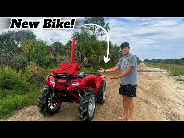 Buying My New Honda Rancher!! (Fully Built) 