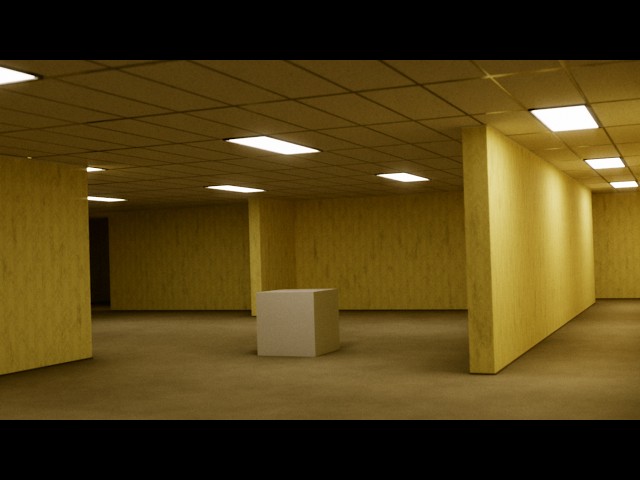 where did my default cube go...? - backrooms