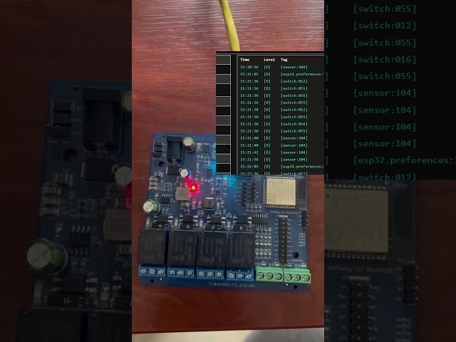 NetRelay IoT Kartı: PoE, WiFi, Bluetooth & 4 Röle Tek Cihazda (ESPHome & Home Assistant) #iot #esp32