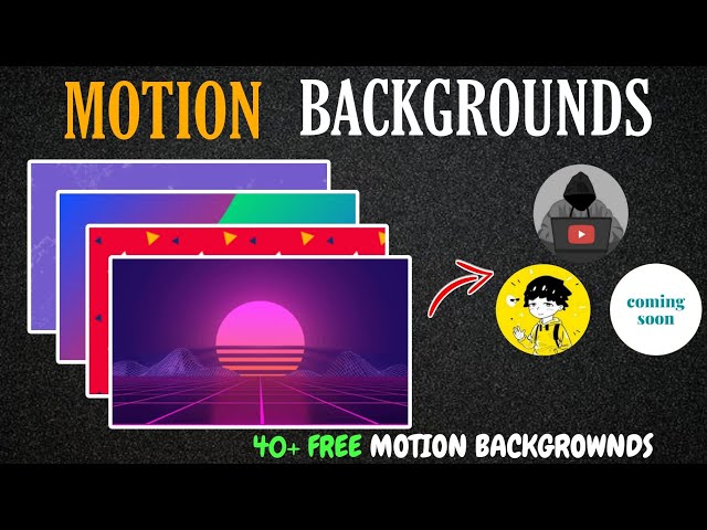 Free motion background like @StepGrow  @decodingyt