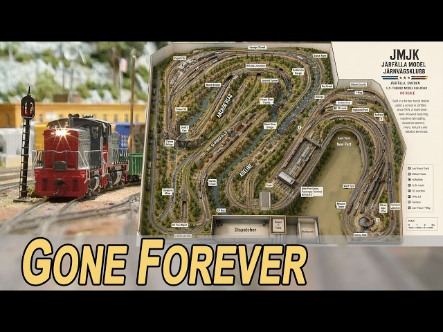 50 Years of Model Railroad Building — Gone in a Matter of Weeks