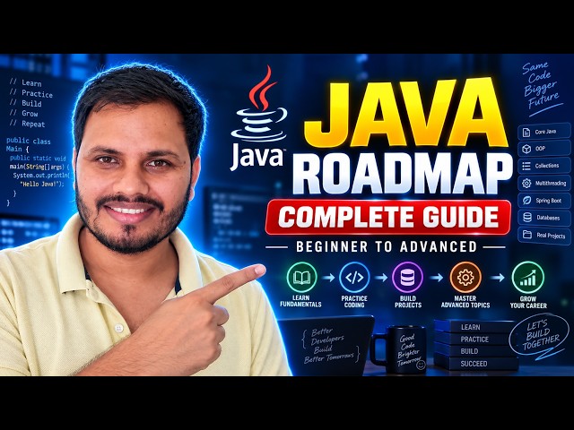 Java Roadmap | Java Full Stack | Java Developer Roadmap | Complete Guide | #java | #education |