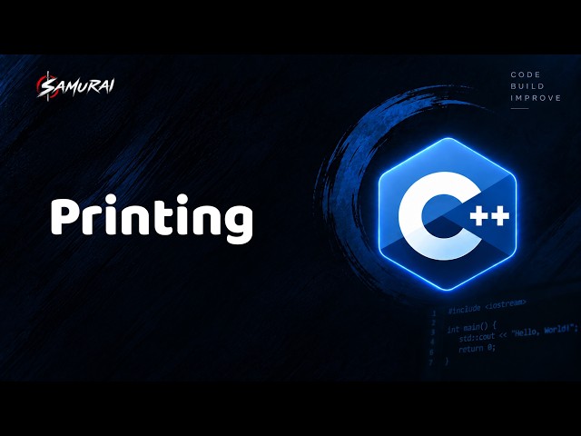03 - Printing | C++