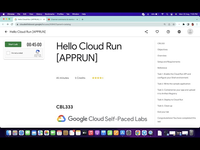 Hello Cloud Run [APPRUN] || #qwiklabs || #coursera