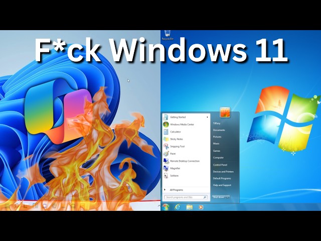 Windows 11 sucks.. so i switched to Windows 7
