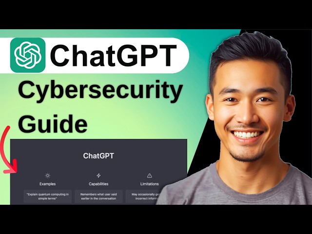 How to Use ChatGPT for Cybersecurity Full Tutorial
