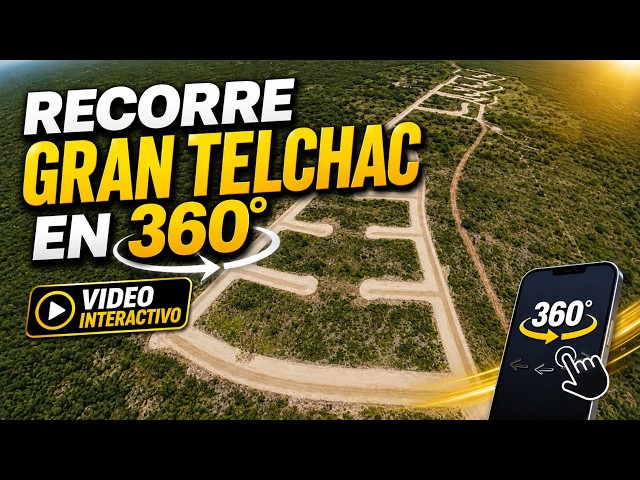 Gran Telchac is no longer a render: see it in 360°