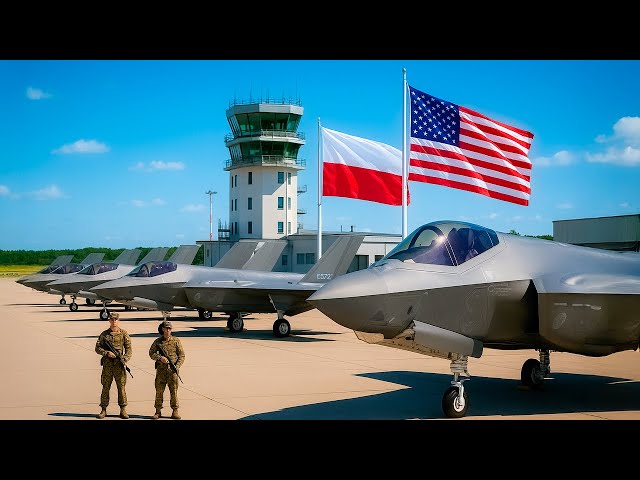 Surprised Poland Receives First F-35 Lightning II Fighter Jets from the U.S.